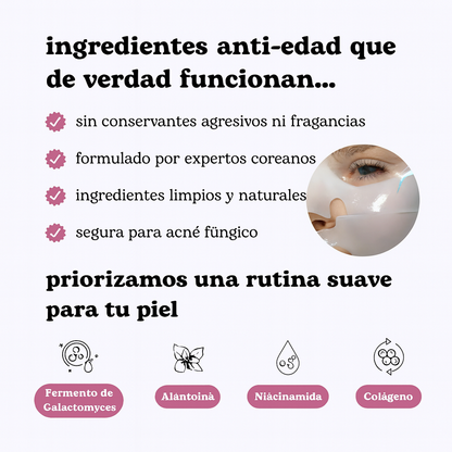 Glass skin mientras dormís