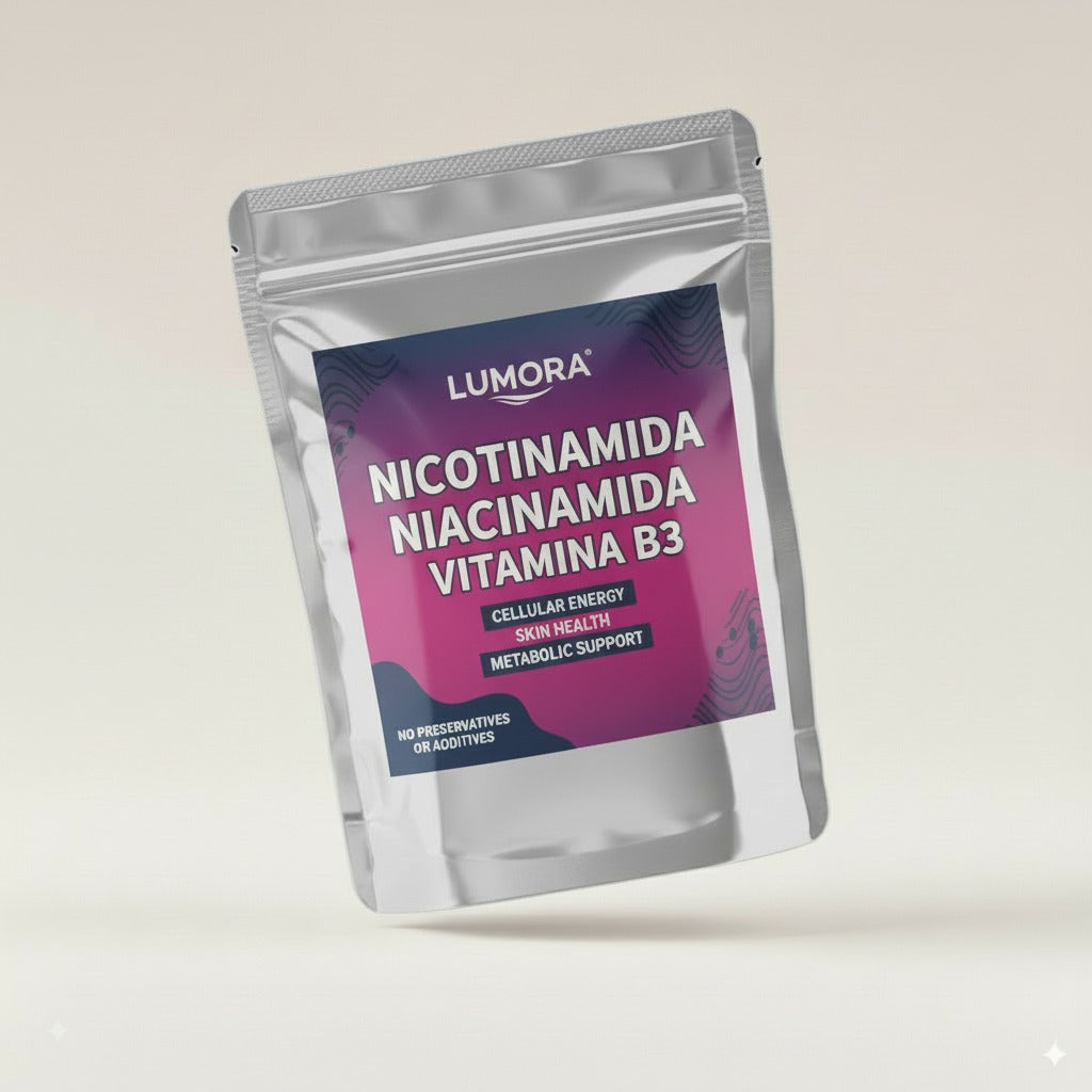 NICOTINAMIDA NIACINAMIDA VITAMINA B3 30 DÍAS